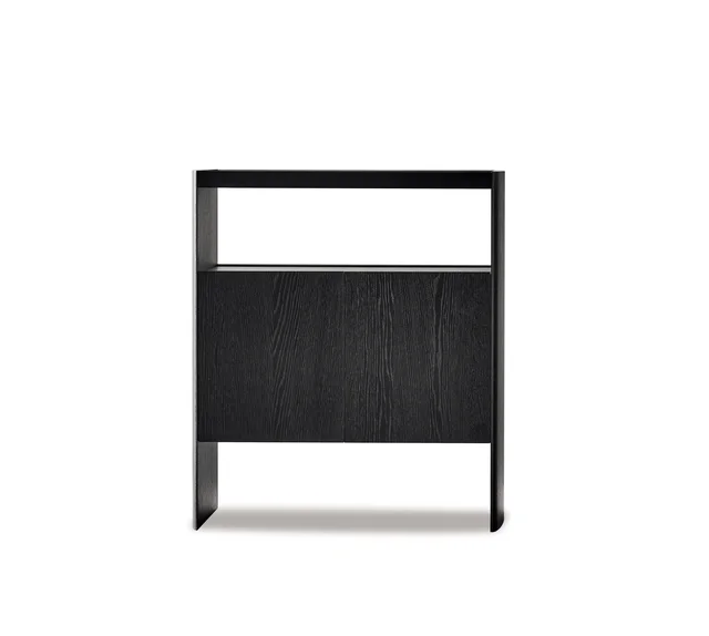 Bonaldo Alicanto: Alicanto High: tall sideboard with open upper compartment · View 4