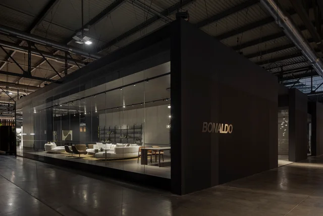 Bonaldo Salone del Mobile 2026: Milan fair presentation with seating groups, tables and bedrooms · View 7