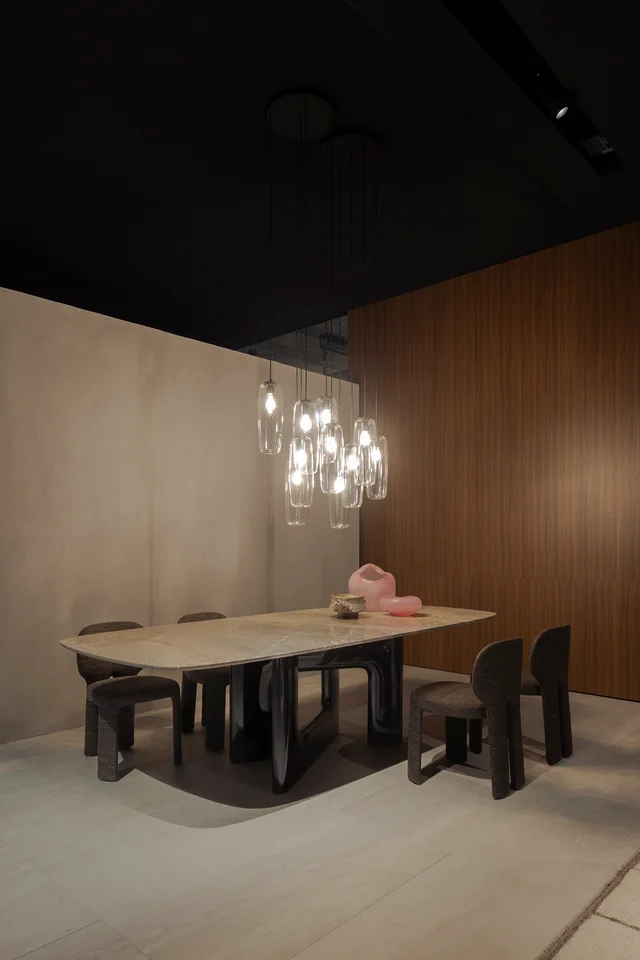 Bonaldo Salone del Mobile 2026: Milan fair presentation with seating groups, tables and bedrooms · View 11