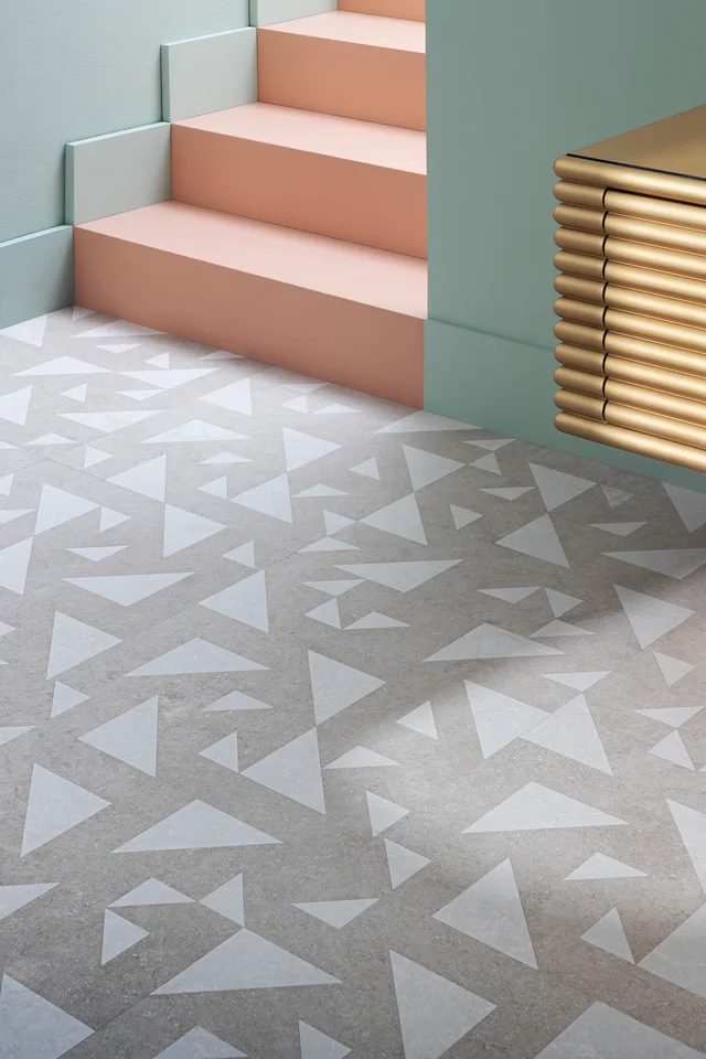 Lithos Design Allegro: Allegro Crema marble inlay · View 3