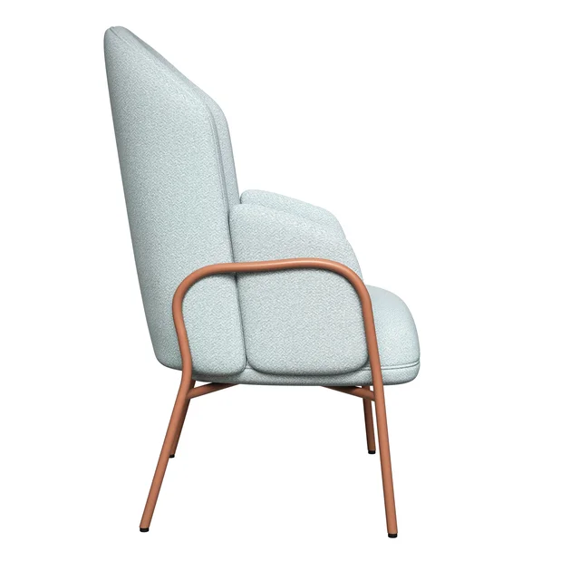 New Life Lala Indoor: Bergère armchair in the Corolla version · View 4