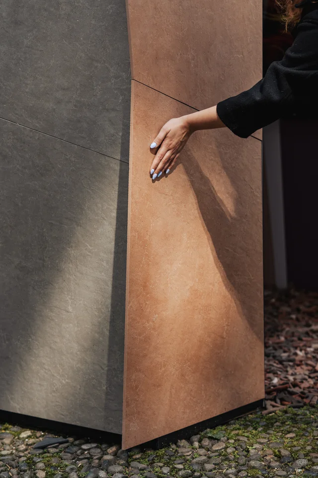 NovaBell Rare Heart 2026: Dolmen-like spatial installation in the Palazzo Litta courtyard · View 12
